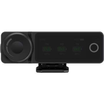 Hollyland LARK MAX Duo - Black - Sistem Lavaliera Wireless 2.4 GHz cu 2 Transmitatoare - Img 18