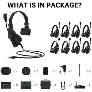 Hollyland Solidcom C1-HUB8S - Sistem Comunicatie Intercom Headset 9 casti si hub - Img 24