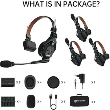 Hollyland Solidcom C1 Pro-4S - Sistem Comunicatie Intercom Headset 4 casti - Img 18