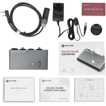 Hollyland Walkie-Talkie Converter-K - Convertor Walkie-Talkie la sisteme Intercom