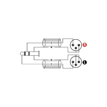 KLOTZ AY9-0100 Jack 3.5 mm tata - 2 x XLR tata - Cablu adaptor Y - Img 5