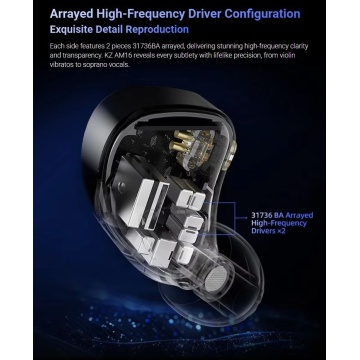 KZ Acoustics AM16 Balanced Tuning - Casti in-ear - Img 7