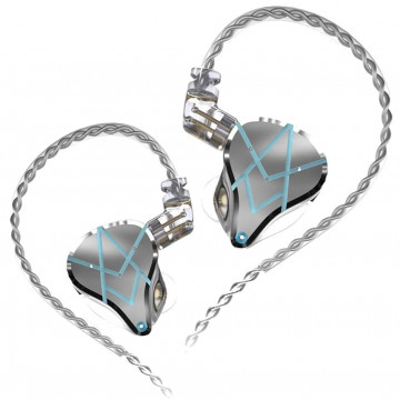 KZ Acoustics ASX Silver - Casti monitorizare In-Ear