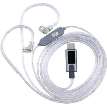 KZ Acoustics M2 Type C Cable Silver-Plated - Cablu pentru casti in-ear