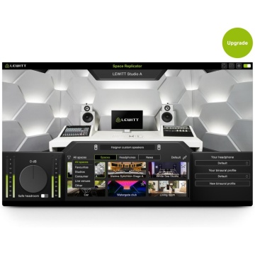 Lewitt Space Replicator Upgrade - Upgrade plugin de monitorizare virtuala pentru casti cu simulare de spatii acustice reale - Img 2