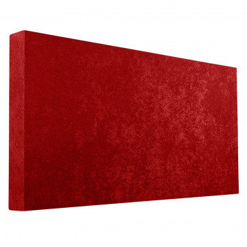 Mega Acoustic Fiber Standard 120 x 60 Rosu - Panou acustic cu vata minerala