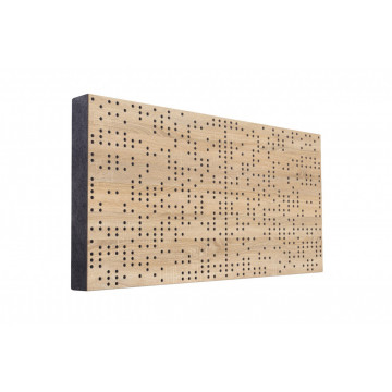 Mega Acoustic FiberPRO 120 Binary Positive Stejar Negru - Panou acustic cu vata minerala