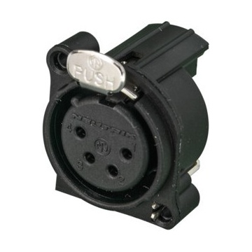 Neutrik NC4FAH - Conector XLR mama 4 pini