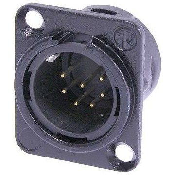 Neutrik NC7MD-L-B-1 - Conector XLR tata 7 pini
