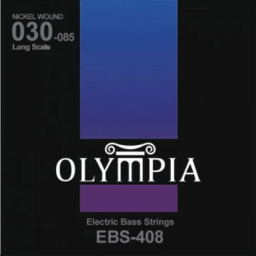 Olympia EBS408 Long Scale Otel-Nichel 30-85 - Set corzi chitara bass subtiri
