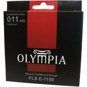 Olympia FLSE-1150 Otel FlatWound 11-50 - Set 6 corzi chitara electrica