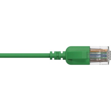 ProCab CSD560G/0.15 - Cablu de retea 0.15 metri CAT6A U/UTP RJ45 tata - RJ45 tata slim 30 AWG LSHF - Img 2