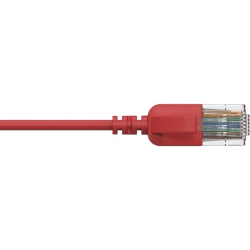 ProCab CSD560R/0.3 - Cablu de retea 0.3 metri CAT6A U/UTP RJ45 tata - RJ45 tata slim 30 AWG LSHF - Img 2