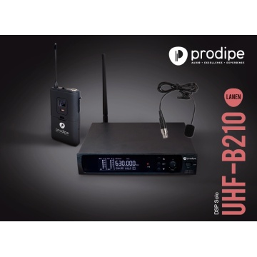 Prodipe UHF B210 DSP Lavalier Solo - Sistem wireless cu bodypack si lavaliera - Img 5
