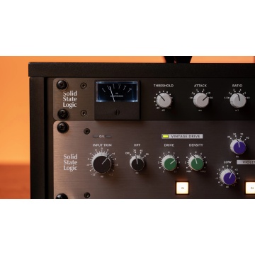 SSL BUS-COMP CLASSIC - Compresor audio analogic stereo rack 1U cu VCA Drive si side-chain stereo extern - Img 6