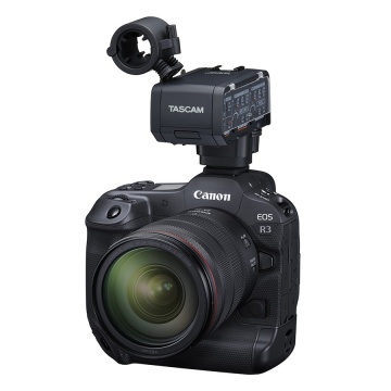 Tascam CA-XLR2d-C - Adaptor microfon XLR pentru camere mirrorless - Img 5