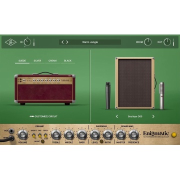Universal Audio UAD Enigmatic '82 Overdrive Special Amp - Plugin amp sim cu 4 amplificatoare si 9 setup-uri de cabinet si microfon - Img 3
