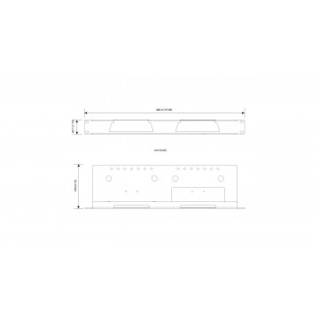 Visual Productions Rackmount C - Panou rack 1U - Img 2