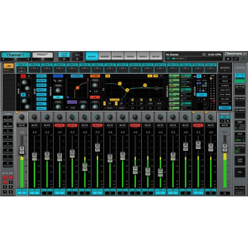 Waves eMotion LV1 Live Mixer 16 Stereo Channels - Mixer live digital