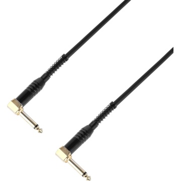 Adam Hall 3Star Instrument 0.15m - Cablu patch 2 x Jack 6.3 mm in unghi