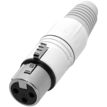 Adam Hall 4 STAR C XF3 SNOW - Conector XLR mama cu 3 pini