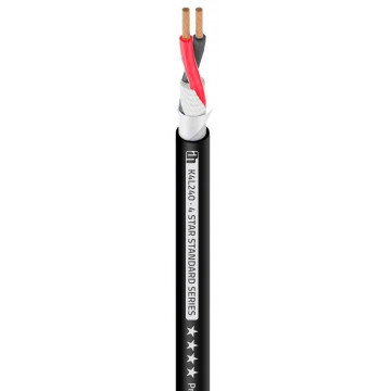 Adam Hall 4Star L 240 2 x 4.0 mm² - Cablu audio la metru