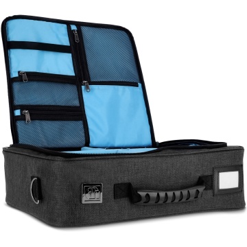 Adam Hall Orgaflex Rack Bag 03 - Geanta organizator pentru rack 3U - Img 6