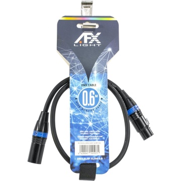 AFX Light DMX-XLRF-XLRM 0.6m - Cablu de lumini - Img 2