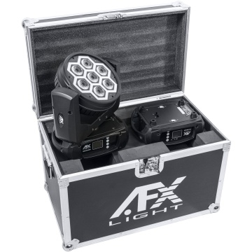 AFX Light MOVING CLUB KALEDO-FLIGHT - Set 2 x Moving Head-uri Wash - Img 10