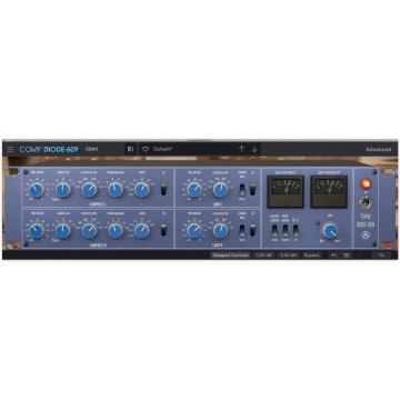 Arturia Comp DIODE-609 - Plugin compresor si limiter stereo cu procesare mid-side si sidechain EQ - Img 3