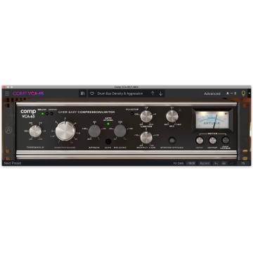 Arturia Comp VCA-65 - Plugin compresor VCA cu limiter Peakstop side-chain si modelare analogica - Img 2