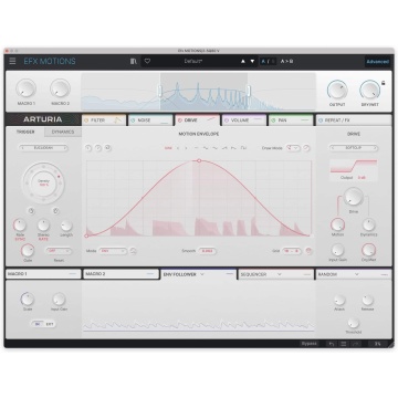 Arturia Efx MOTIONS - Plugin multi-efect cu procesare audio bazata pe miscare Beat Repeater si modulatie - Img 3