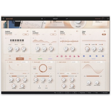 Arturia Pure LoFi - Plugin sintetizator virtual LoFi cu sampler 3 generatoare si 250 preseturi - Img 4