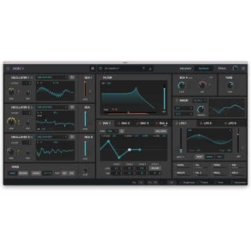 Arturia SQ80 V - Plugin sintetizator hibrid digital-analog cu peste 400 de forme de unda si compatibilitate MPE - Img 3