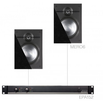 Audac Cerra 6.2E B - Sistem complet pentru instalatii audio fixe