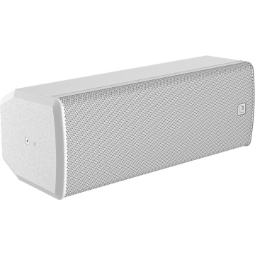Audac VEXO208/W - Boxa pasiva cu 3 cai 2 difuzoare de 8 inch 400 W AES 4 Ohmi suport inclus alba