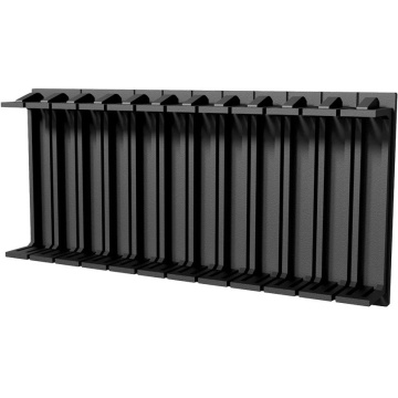 Caymon BDP06/B - Blind plate pentru sina DIN 6 module 10 bucati - Img 2