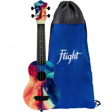 Flight UTS-40 Swirl Ultra Travel - Ukulele Soprano