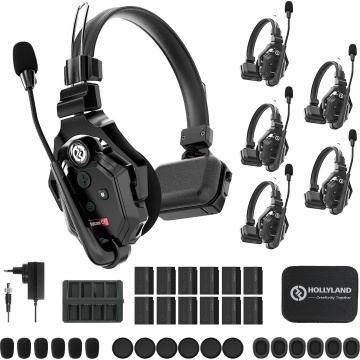 Hollyland Solidcom C1-6S - Sistem Comunicatie Intercom Headset 6 casti