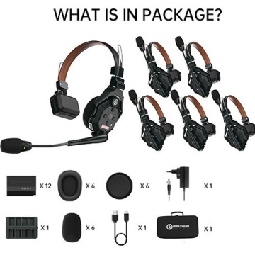 Hollyland Solidcom C1 Pro-6S - Sistem Comunicatie Intercom Headset 6 casti - Img 18