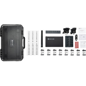 Hollyland Wireless Tally System - 8 Lights - Sistem de 8 x Lumini Wireless Multi-Camera Tally - Img 2