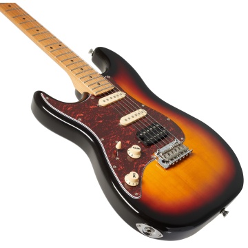 JET Guitars JS-400 SB LH, HSS - Chitara electrica pentru stangaci