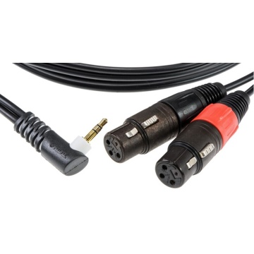 KLOTZ AY8A0100 Jack 3.5 mm tata - 2 x XLR mama - Cablu adaptor Y - Img 6