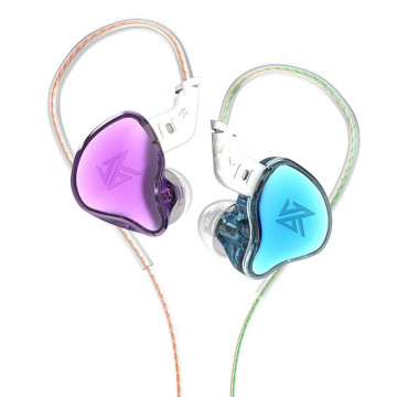 KZ Acoustics EDC Blue & Purple - Casti monitorizare In-Ear