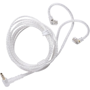 KZ Acoustics Silver Cable C PIN NO MIC 47-23 - Cablu pentru casti in-ear