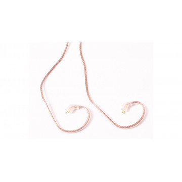 KZ Acoustics Transparent & Black Cable B PIN NO MIC - Cablu pentru casti in-ear - Img 3