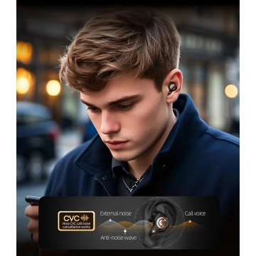 KZ Acoustics XTRA PRO - Casti bluetooth in-ear true wireless ANC 55 dB LDAC aptX Adaptive 55 ms - Img 5