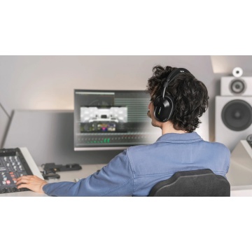 Lewitt LW6 Wireless Studio Headphones - Casti de studio wireless closed-back over-ear RealSound UWB 5.8 ms Bluetooth 5.3 USB-C - Img 15