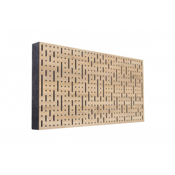 Mega Acoustic FiberPRO 120 BinaryBean Stejar Negru - Panou acustic cu vata minerala