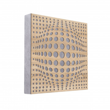 Mega Acoustic FiberPRO 60 AcouSphere Stejar Gri - Panou acustic cu vata minerala